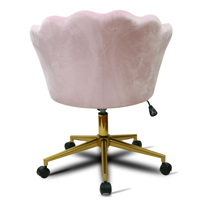 MC-2105 เก้าอี้แต่งตัวเก้าอี้สำนักงานสตรีรูปเปลือกหอย